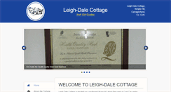 Desktop Screenshot of leighdalecottage.com